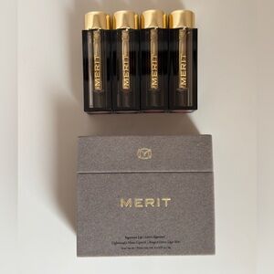 MERIT Limited Edition of 4 Signature Lip Matte Shades *New - Unused*